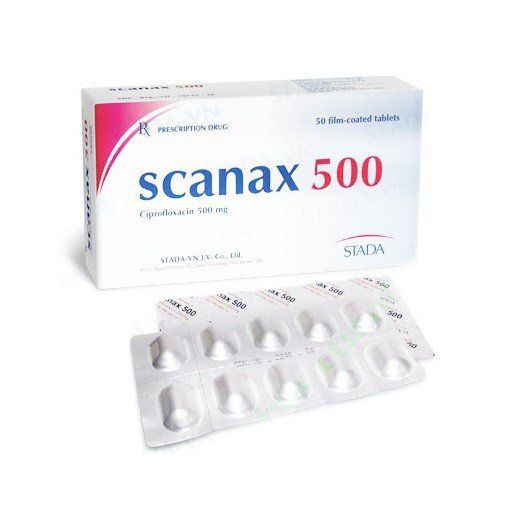 Thông tin chi tiết về thuốc Scanax 500mg