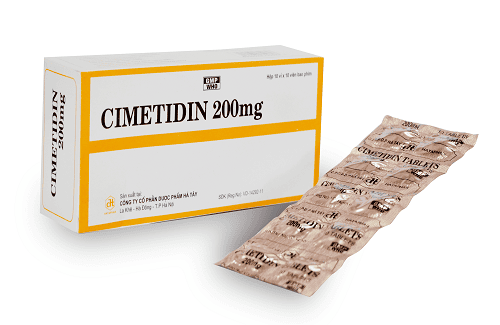 
Cimetidin 200mg được sử dụng chống trào ngược và chống loét
