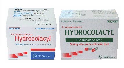 
Thuốc Hydrocolacyl có hoạt chất là Prednisolon 5mg
