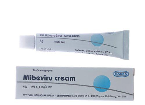 Uses of Mibevir cream