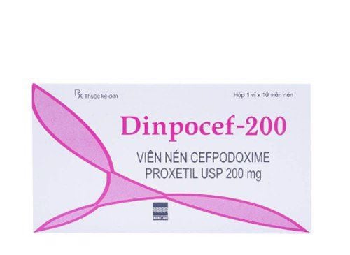 What is Dinpocef 200 used for?