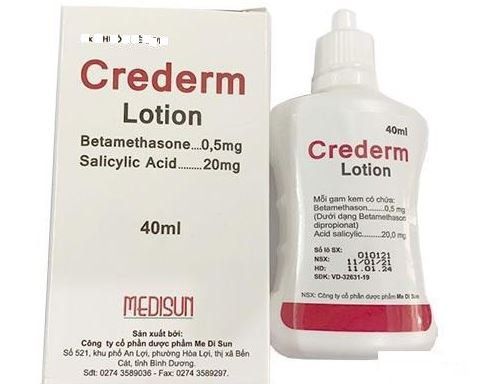 Công dụng của thuốc Crederm