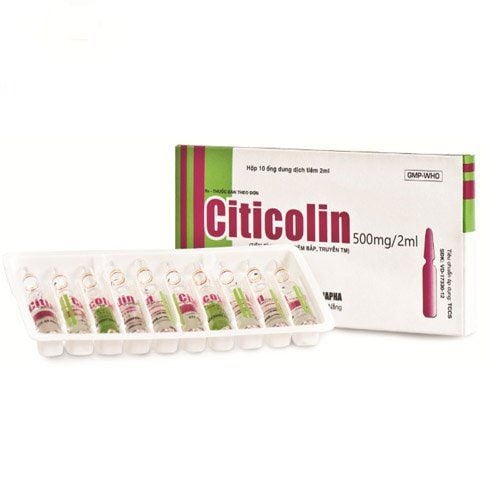Tác dụng của thuốc Citicoline 500mg
