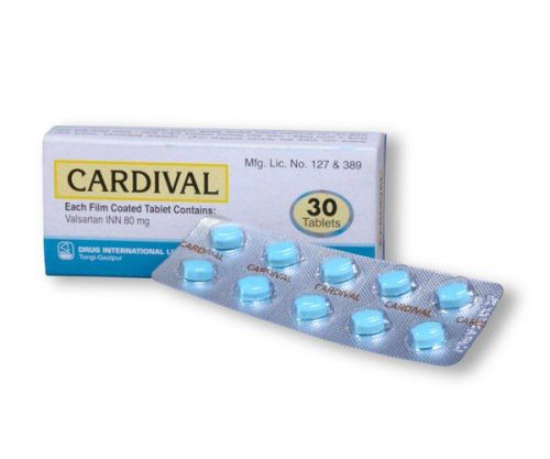 
Thuốc Cardival 80 được sử dụng trong điều trị một số bệnh lý về tim mạch
