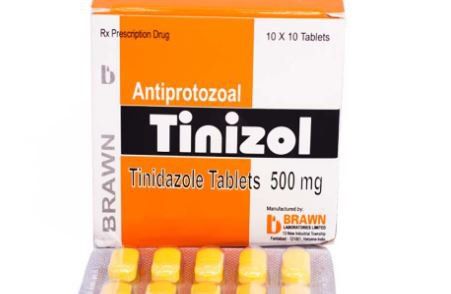 Uses of Tinizole