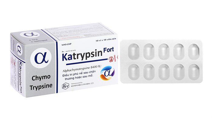 Katrypsin: Tác dụng, cách dùng và những điều cần lưu ý