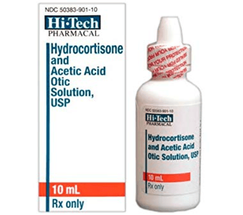 Acetic acid and Hydrocortisone otic drugs