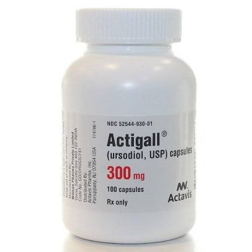 Actigall, cunoscut și sub denumirea de Ursodiol, este un medicament cu acid biliar utilizat pentru a dizolva anumite tipuri de calculi biliari și pentru a trata ciroza biliară primară - o afecțiune hepatică.