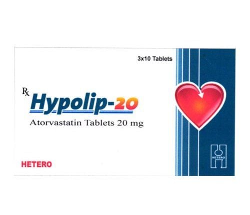 Công dụng thuốc Hypolip 20mg