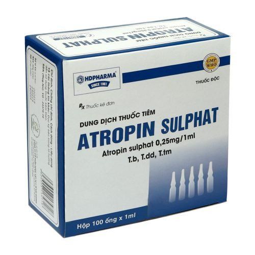 Các tác dụng của thuốc Atropin