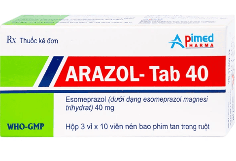 Công dụng thuốc Arazol-Tab 40
