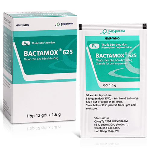 Công dụng thuốc Bactamox 625mg