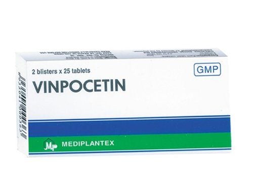 The effect of the drug Vinpocetin 5mg