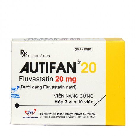 Công dụng thuốc Autifan 20mg