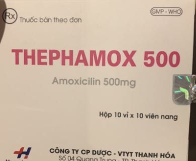 Công dụng thuốc Thephamox 500