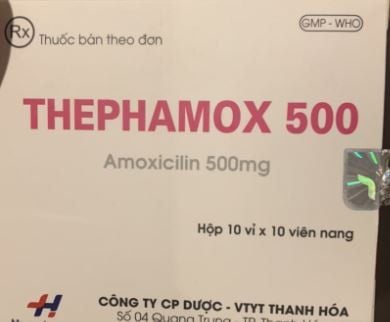 Uses of Thephamox 500