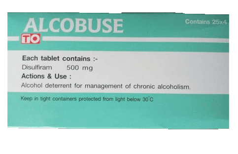 Precautions while using Alcobuse