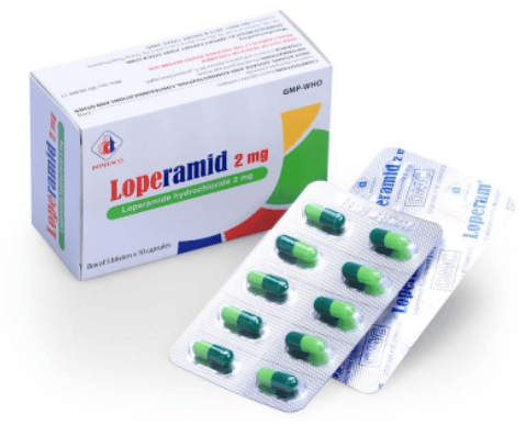 Thuốc Loperamid 2mg được sử dụng trong việc điều trị triệu chứng tiêu chảy cấp, tiêu chảy mãn tính