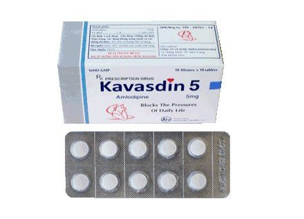 Công dụng thuốc Kavasdin 5mg