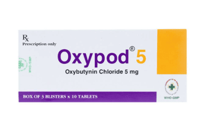 Công dụng của thuốc Oxybutynin 5mg