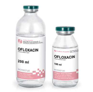 Uses of Ofloxacin 200mg/100ml