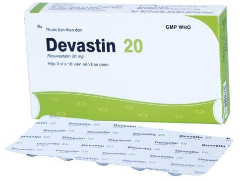 Công dụng thuốc Devastin 20mg
