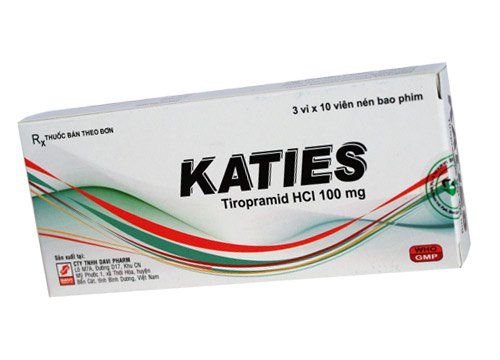 Công dụng thuốc Katies 100mg