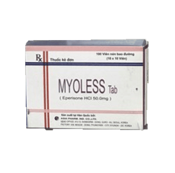 Công dụng thuốc Myoless