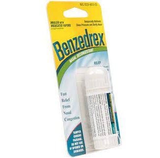 Uses of Benzedrex