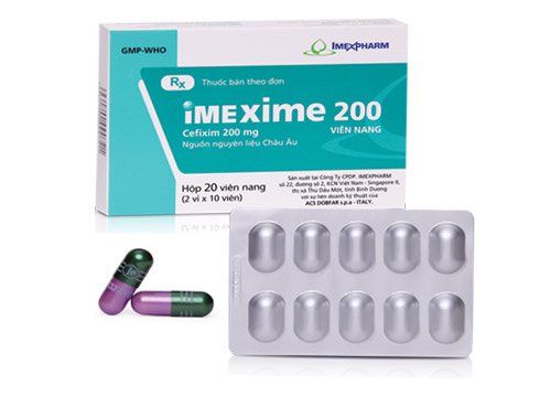 Công dụng thuốc Imexime 200