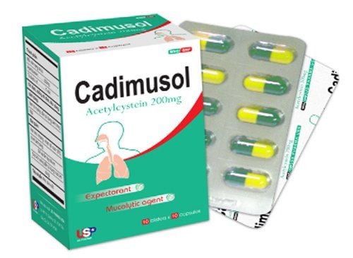 Công dụng thuốc Cadimusol 200mg