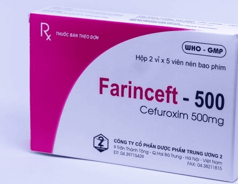 Uses of the drug Farinceft 500