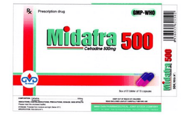 Công dụng thuốc Midafra 500