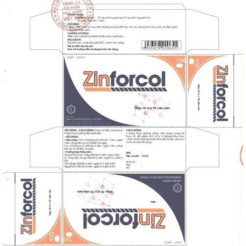 Uses of zinforcol