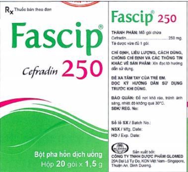 Uses of Fascip 250