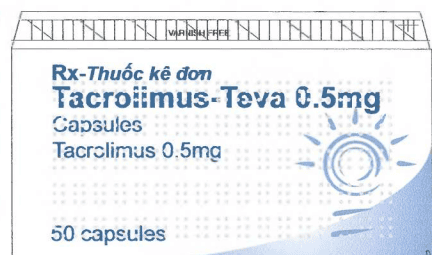 Công dụng thuốc Tacrolimus Teva 0.5mg