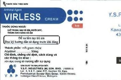 Uses of Virless Cream 5%