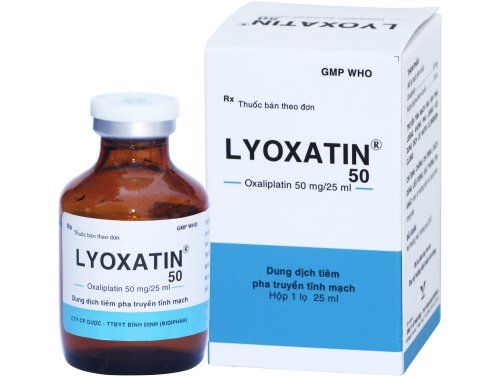 Note when using Lyoxatin 50