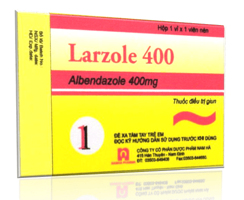 Uses of the drug Larzole 400