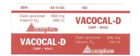 Uses of Vacocal-D