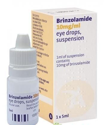 The effect of the drug Brinzolamide