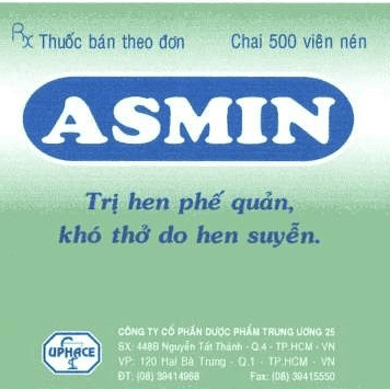 Công dụng thuốc Asmin