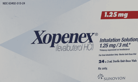 Uses of Xopenex