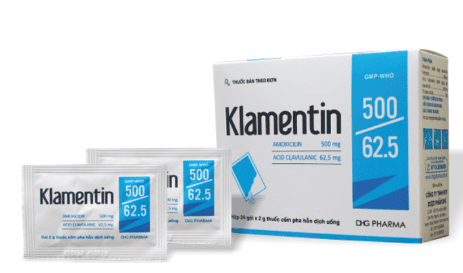 Uses and notes when using Klamentin 250/31.25 and 500/62.5