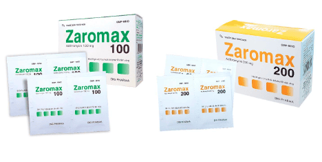 Uses and notes when using Zaromax 100mg and 200mg drugs