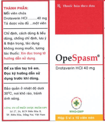 Uses of Opespasm