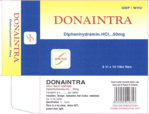 Uses of the drug Donaintra 50