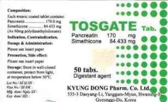 Uses of Tosgate Tab