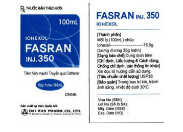 Uses of Fasran inj 350