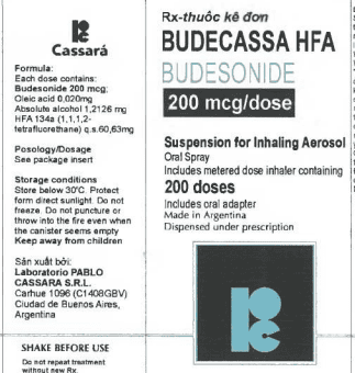 Uses of Budecassa HFA